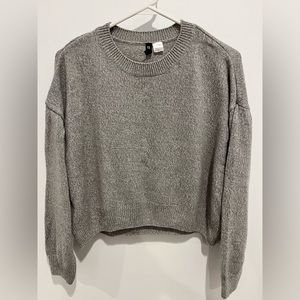 DIVIDED Gray Sweater Top